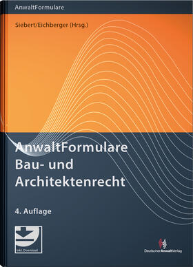 AnwaltFormulare Bau- und Architektenrecht