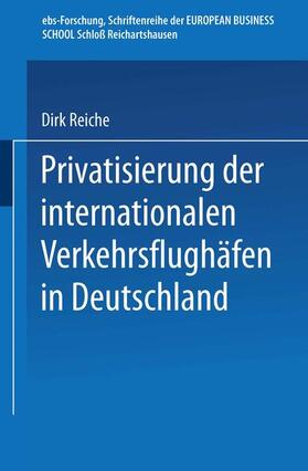 Privatisierung der internationalen Verkehrsflughäfen in Deutschland