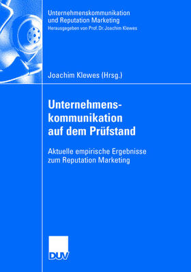 Unternehmenskommunikation auf dem Prüfstand