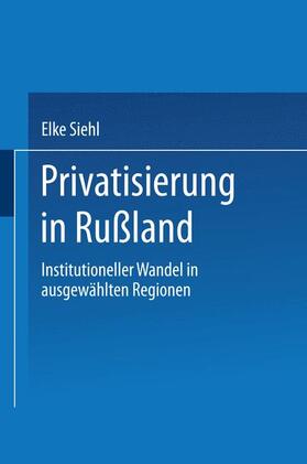 Privatisierung in Rußland