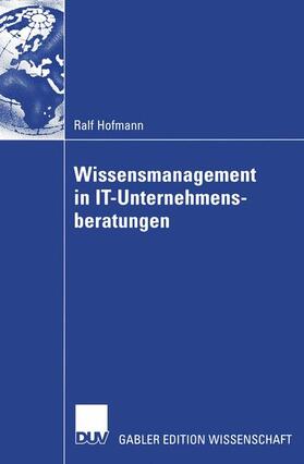 Wissensmanagement in Unternehmensberatungen