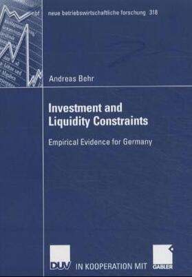 Investment and Liquidity Constraints