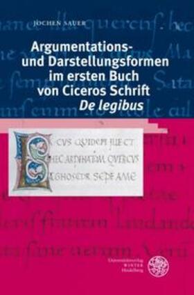 Sauer, J: Argumentations- und Darstellungsformen im ersten B