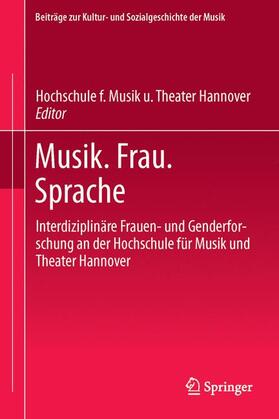 Musik. Frau. Sprache