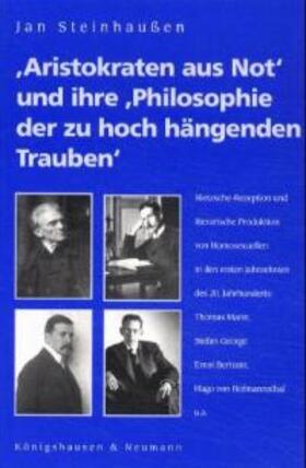 'Aristokraten aus Not' und ihre 'Philosophie der zu hoch hängenden Trauben'