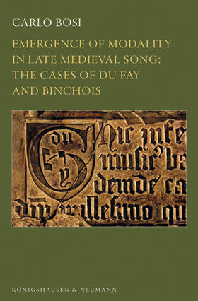 Emergence of Modality in Late Medieval Song: