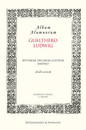 Album Alumnorum. Gualthero Ludwig