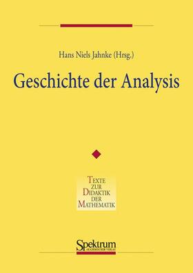 Geschichte der Analysis