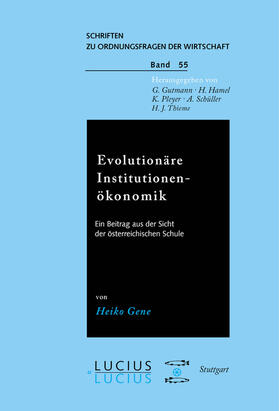 Evolutionäre Institutionenökonomik