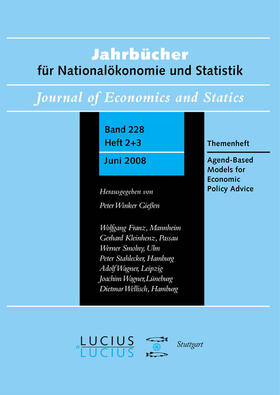 Agent Based Models for Economic Policy Advice