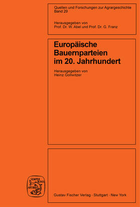 Europäische Bauernparteien im 20. Jahrhundert