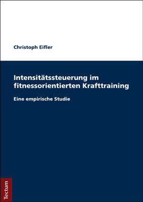 Intensitätssteuerung im fitnessorientierten Krafttraining