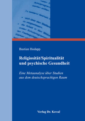 Religiosität/Spiritualität und psychische Gesundheit