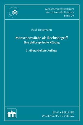 Menschenwürde als Rechtsbegriff