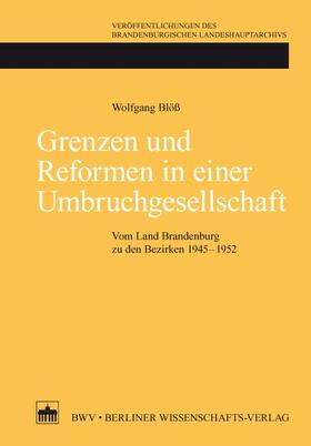 Grenzen und Reformen in einer Umbruchgesellschaft