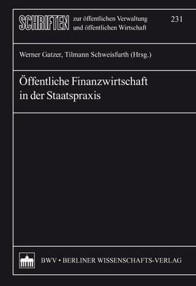 Öffentliche Finanzwirtschaft in der Staatspraxis