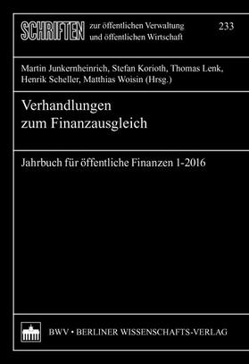 Jahrbuch für öffentliche Finanzen (2016) 1