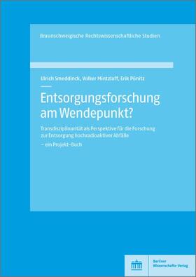 Smeddinck, U: Entsorgungsforschung am Wendepunkt?