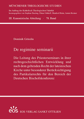 Grässlin, D: Regime seminarii