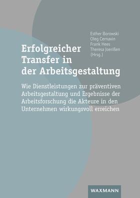 Erfolgreicher Transfer in der Arbeitsgestaltung