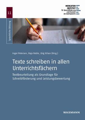 Texte schreiben in allen Unterrichtsfächern