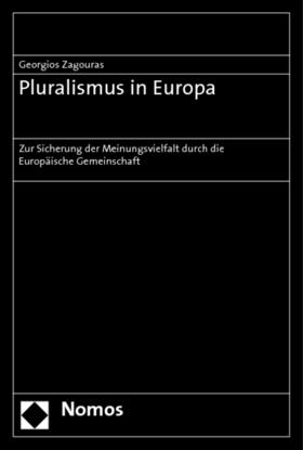 Zagouras, G: Pluralismus in Europa