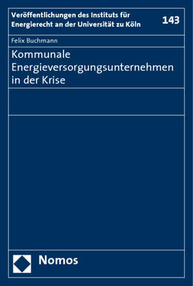 Buchmann, F: Kommunale Energieversorgungsunternehmen