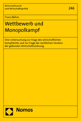 Wettbewerb und Monopolkampf