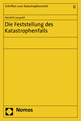 Die Feststellung des Katastrophenfalls