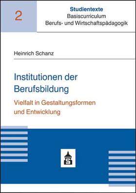 Institutionen der Berufsbildung