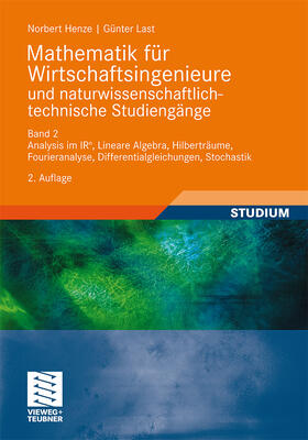 Mathematik für Wirtschaftsingenieure und naturwissenschaftlich-technische Studieng?e