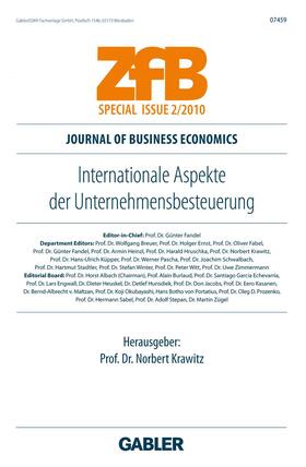 Internationale Aspekte der Unternehmensbesteuerung