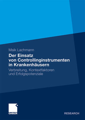 Der Einsatz von Controllinginstrumenten in Krankenhäusern