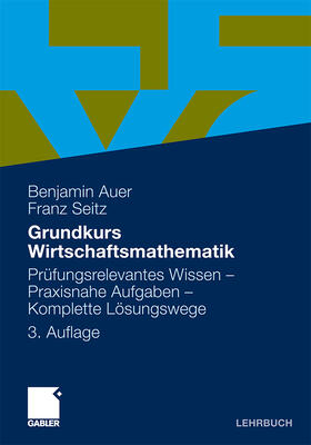 Grundkurs Wirtschaftsmathematik