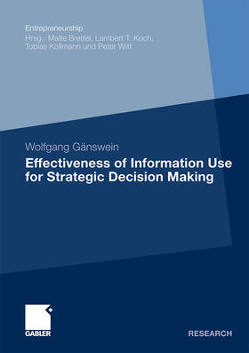 Effectiveness of Information Use for Strategic Decision Making