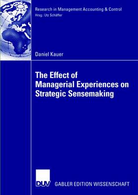 The Effect of Managerial Experiences on Strategic Sensemaking