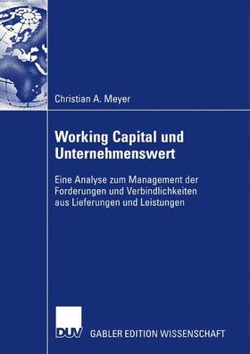 Working Capital und Unternehmenswert