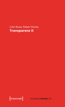Transparenz: wörtlich und phänomenal II
