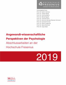 Angewandt-wissenschaftliche Perspektiven der Psychologie