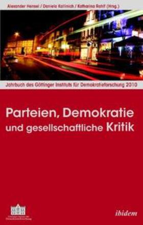 Parteien, Demokratie und gesellschaftliche Kritik