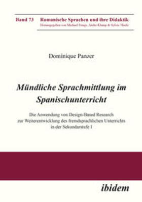 Mündliche Sprachmittlung im Spanischunterricht