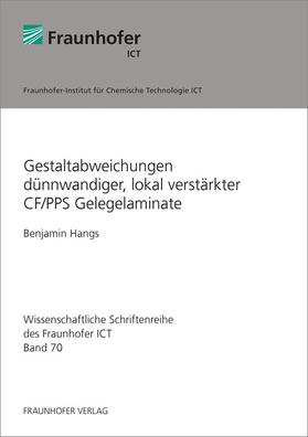 Gestaltabweichungen dünnwandiger, lokal verstärkter CF/PPS Gelegelaminate.