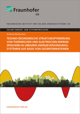 Techno-ökonomische Strukturoptimierung von thermischen und elektrischen Energiespeichern in urbanen Energieversorgungssystemen auf Basis von Geoinformationen
