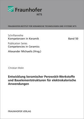 Entwicklung keramischer Perowskit-Werkstoffe und Bauelementstrukturen für elektrokalorische Anwendungen.