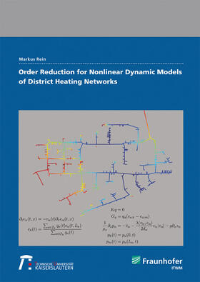 Order reduction for nonlinear dynamic models of district heating networks.