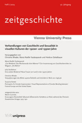 Verhandlungen von Geschlecht und Sexualität in visuellen Kulturen der 1920er- und 1930er-Jahre