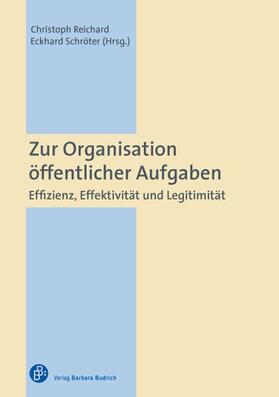 Zur Organisation öffentlicher Aufgaben