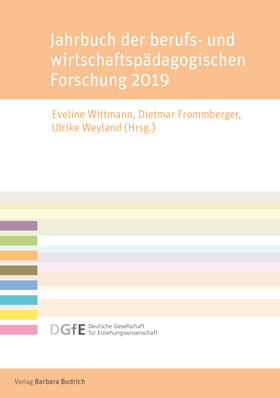 Jahrbuch der berufs- und wirtschaftspädagogischen Forschung 2019