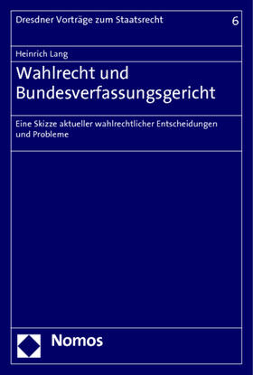 Wahlrecht und Bundesverfassungsgericht