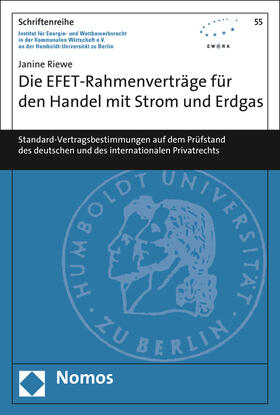 Die EFET-Rahmenverträge für den Handel mit Strom und Erdgas